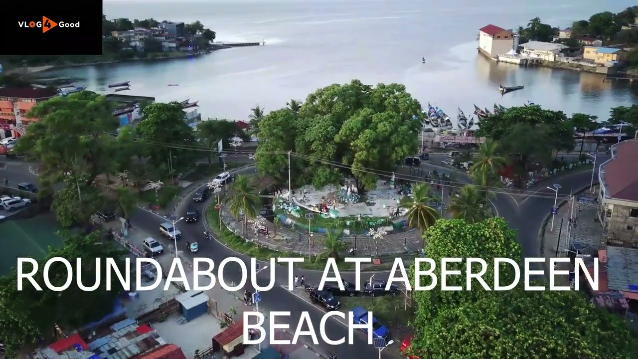 THIS IS ABERDEEN BEACH AREA FREETOWN.