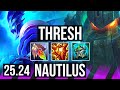 THRESH &amp; Yunara vs NAUTILUS &amp; Kalista (SUP) | EUW Challenger | 25.24