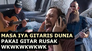 SURRENDER ❗️ Alipbata Dikira Pakai Gitar Rusak Pikiran Duo Gitaris Metal Dunia Mendadak Meledak