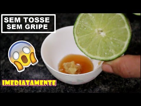 COMO ACABAR COM A TOSSE INTENSA EM 2 MINUTOS - GRIPE E NARIZ ESCORRENDO TAMBÉM!