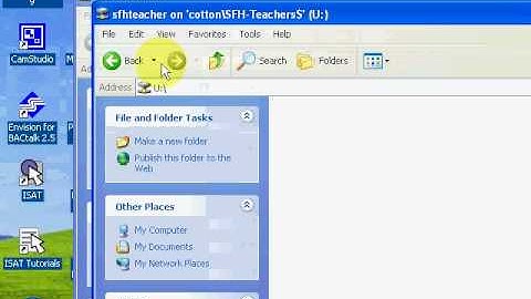 How to backup My documents to U drive.avi
