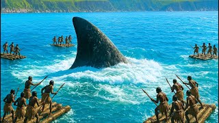 Epic Hunt for the Prehistoric Mega Shark | Tribe’s Ultimate Battle for Survival