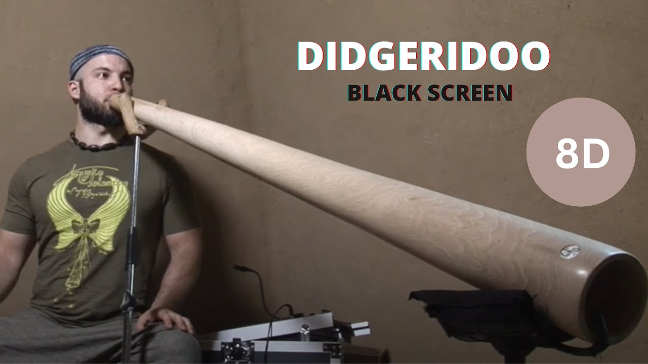 8D Didgeridoo Sound Experience for Sleep MusicYog Black Screen YouTube
