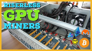 Minerdude Riserless 9x GPU Mining Rigs Review | No More PCIE Risers!