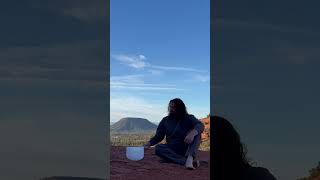 Let the sound bowl sing across the valley. 🌄