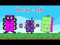 wow ! magical numberblocks multiplication by 8 | #learntocount #numberblocks #alphablocks #maths
