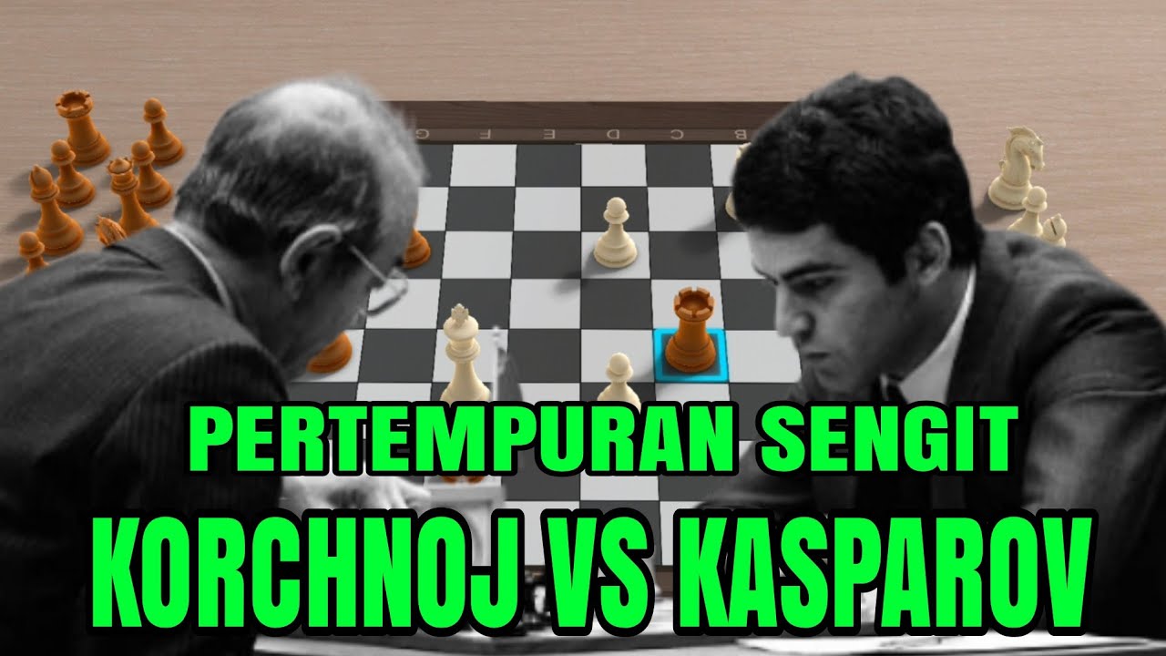Dua legenda catur kembali bertemu! Korchnoj vs kasparov