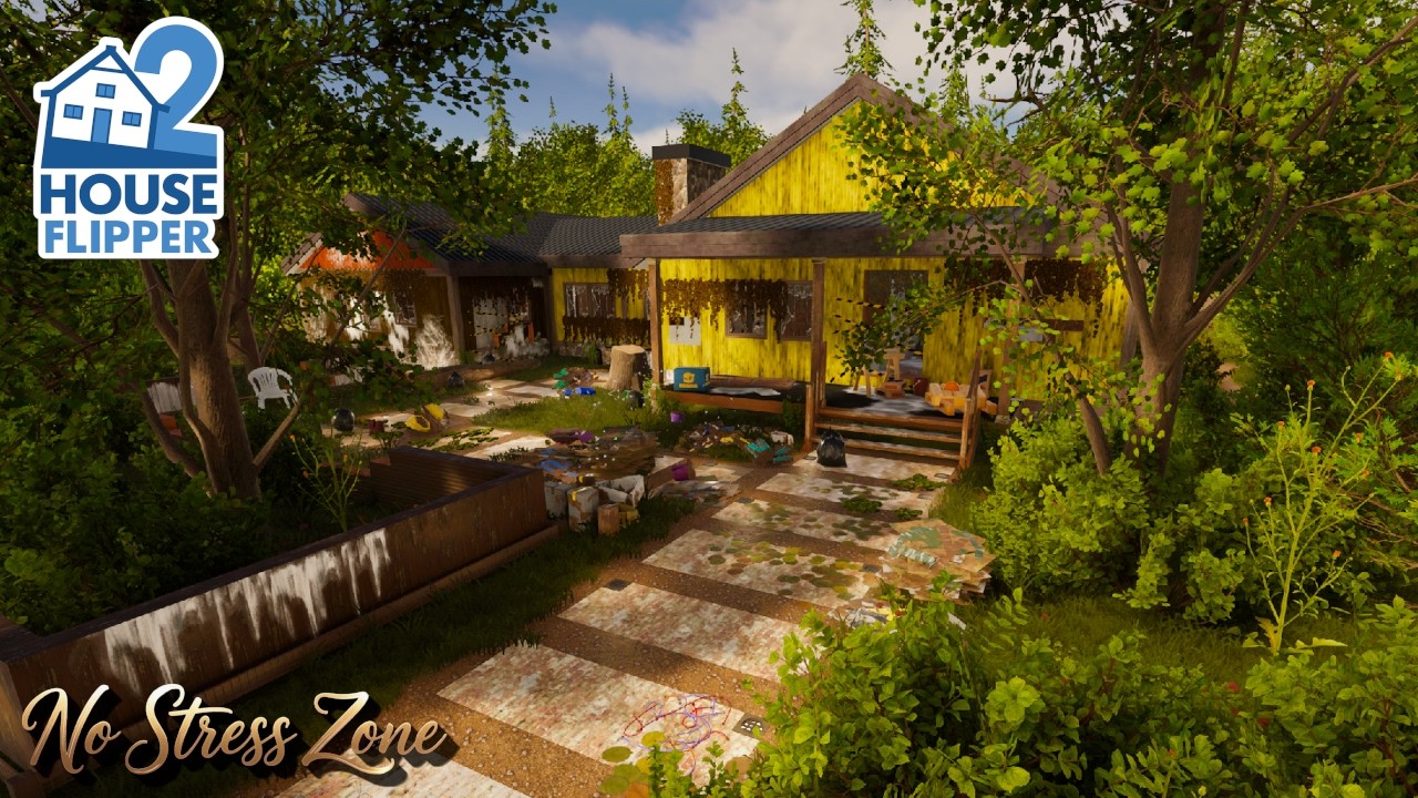 House Flipper 2 – Woodlands House Build | No Commentary custom job