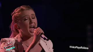 The Voice Season 14 - LIVE PLAYOFF-  Alexa Capelli -2018 Full HD.