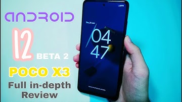 Poco X3 Android 12 Beta 2 Pixel 5 Port | Full in-depth custom rom review | Battery and performance