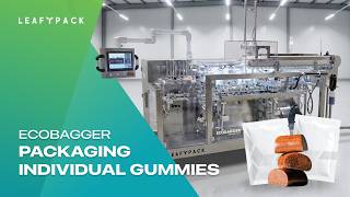 EcoBagger Mini Duplex Compact Premade Pouch Packaging Machine for Chews & Gummies | LeafyPack