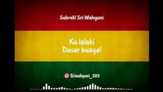 PURUNYUS ( Abdi Gaduh Kabogoh Anyar ) - REGGAE SKA COVER SRI WAHYUNI