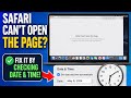 MacBook | Safari Can’t Open the Page? Fix It Fast!