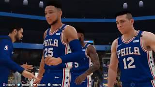 Nba 2K19 Pc 76Ers Grizzlies Jj Reddick, Grizzlies Court, New Global, Jerseys 4K Wmods