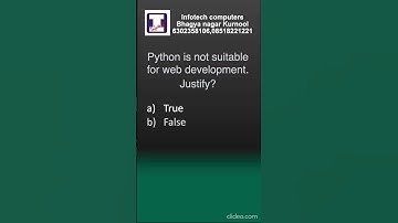 35 python Quiz    Infotech Computers Bhagyanagar Kurnool 6302358106, 08518221221 #CodeQuiz#ShortsQui