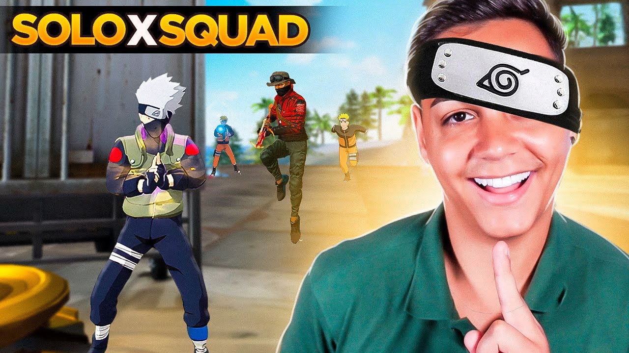 KAKASHI HATAKE! O NINJA COPIADOR VS SQUAD NA RANQUEADA!!