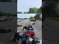 He tried to wheelie but crashed!