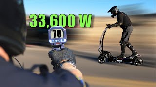 WEPED Electric Scooters Trying to Hit 70 MPH: Who's the Fastest?