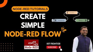 How to create a Node-RED flow | Node Red Tutorial Part 3