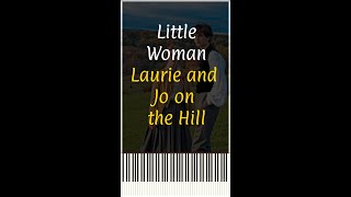 Little Women - Laurie and Jo on the Hill (Piano Tutorial Synthesia) #littlewomen #pianotutorial