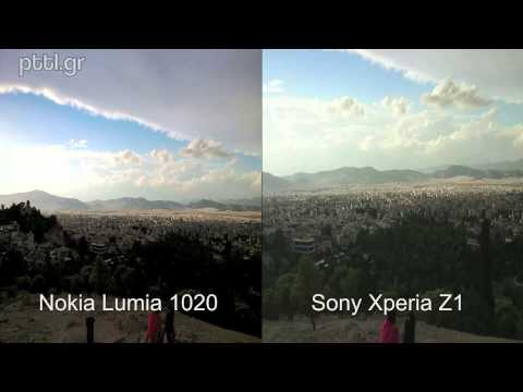 Nokia Lumia 1020 vs Sony Xperia Z1 (video comparison)