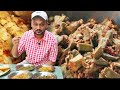 Street Food in Old Karachi | Aalo ki Bhujya, Bhindi, Palak, Mash ki Dal | Pakistani Vegetarian Food