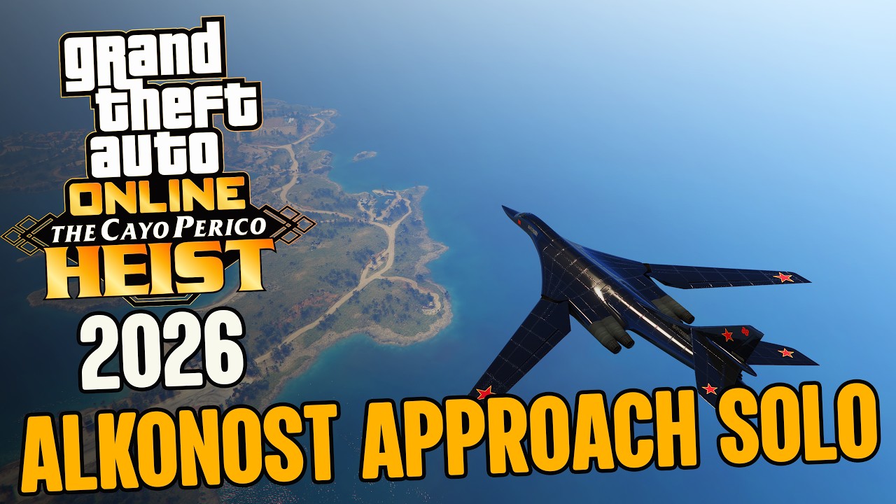GTA Online Cayo Perico Heist - Alkonost Approach SOLO STEALTH ELITE GUIDE *2026*