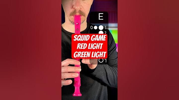 Squid Game Red Light Green Light Recorder Tutorial #recorder #squidgame