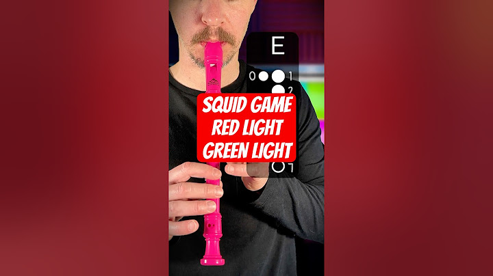 Squid Game Red Light Green Light Recorder Tutorial #recorder #squidgame