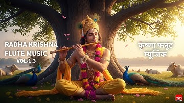 RADHA KRISHNA FLUTE MUSIC RELAXING MUSIC V-3| SLEEP MUSIC | NON STOP BEST KRISHNA FLUTE |BHAKTI SONG