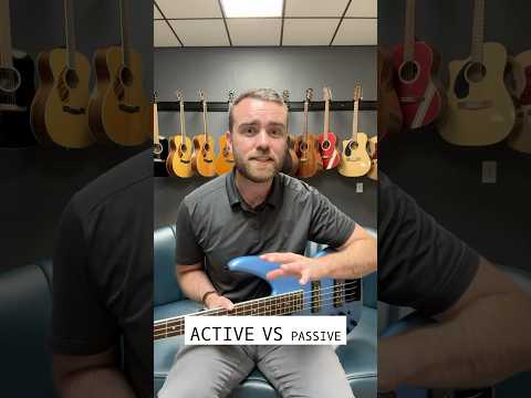 Active vs Passive Bass Pickups - What’s the Difference? #beginnerguitar #guitartips #bassplayer