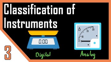 Classification of Instruments | Instrumentation Systems