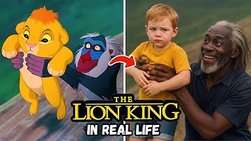 What If Lion King Was REAL? | AI Turns Characters Human (Simba, Mufasa, Scar)