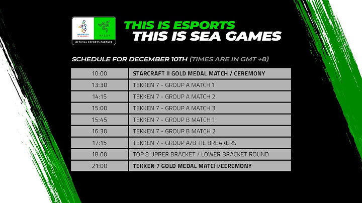 [DAY 6 Coverage Part 1] Esports @ SEA Games 2019 – Starcraft II Gold Medal Match