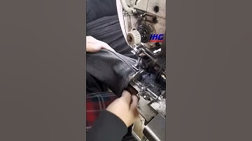 Skilled Operator 10 Seconds 2 Bottom By Lock Stitch Bottom Hemming Machine #Shorts