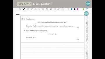 AS Maths June 2022 Question 14 paper 1 Edexcel