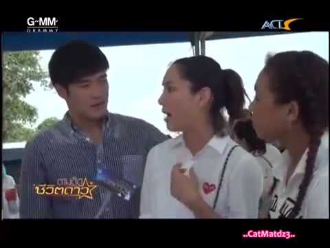 2014.5.13 ตามติดชีวิตดาว - จอย รินลณี & อาเล็ก ธีรเดช ร่วมงานทอดผ้าป่า_2