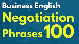 Business English Negotiation Phrases to improve your business skills !