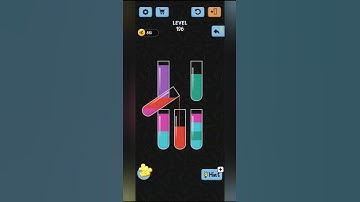 Water Color Sort Level 196🌊🤯😊#youtubeshort #trendingshorts