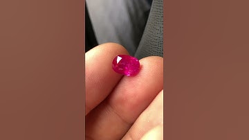 Ruby facet đỏ huyết lục yên yên Bái nặng 3.15 ct lh 0977827999