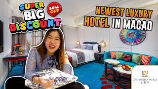 staying at the NEWEST luxury hotel in macao 🇲🇴  | Grand Lisboa Palace | staycation, relax, and more* screenshot 4