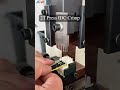 JCW-2T | Pressa a crimpare semiautomatica per crimpatura IDC