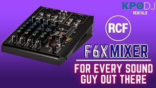 RCF F6X: For Every Sound Guy Out There