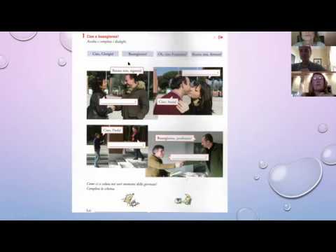 Lezione gratis di italiano ONLINE per PRINCIPIANTI: guarda una lezione privata 🇮🇹👩🏻‍💻(2-to1)