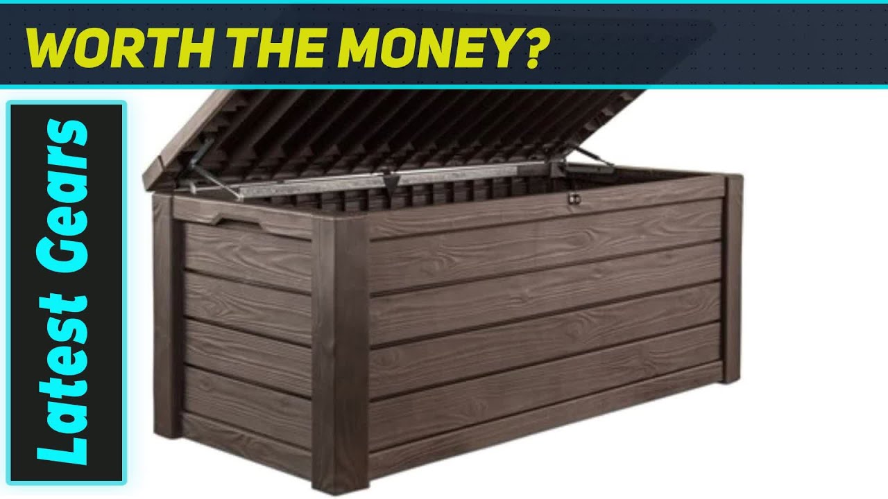 Keter Westwood Outdoor Storage Deck Box – Best Heavy-Duty Deck Box for Your Yard