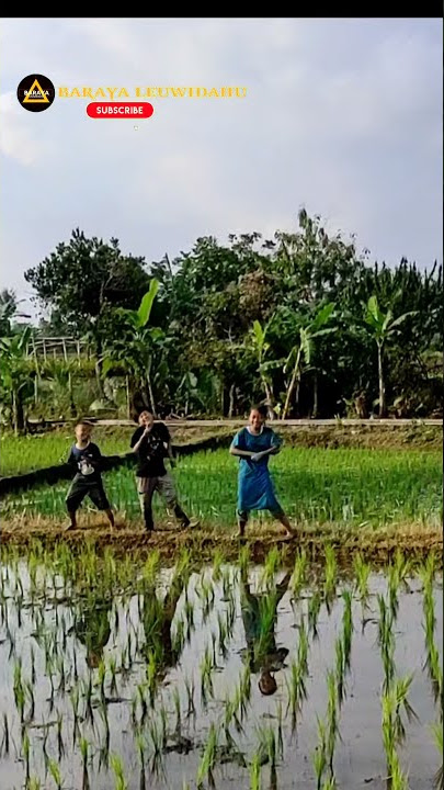 JOGET LUCU || Sampai jatuh ke sawah🇮🇩#Shorts