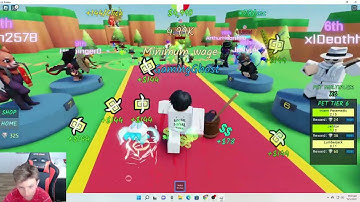 ROBLOX  🔥 NGU CLICKER SIMULATOR 🔥"LIVE"