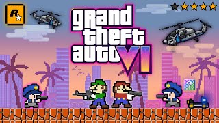 💥GTA 6 but with SUPER MARIO !! 🍄