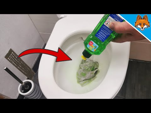 Video: Come pulire una toilette intasata?