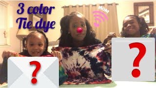 3 COLOR TIE DYE SHIRT CHALLENGE